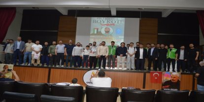 "Fiilî Bir Dua: Boykot" konferansı Siirt Üniversitesi’nde gerçekleştirildi