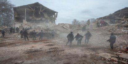 Ukrayna'da askeri eğitim merkezi vuruldu