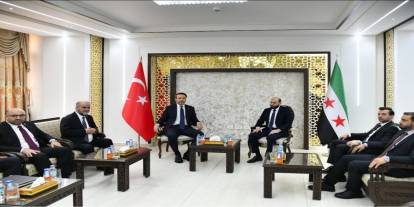 Bakan Bayraktar Şam'da