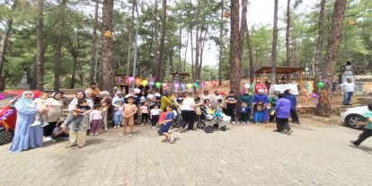 Anamur'da 4-6 yaş Kur’an kursu öğrencileri piknikte buluştu