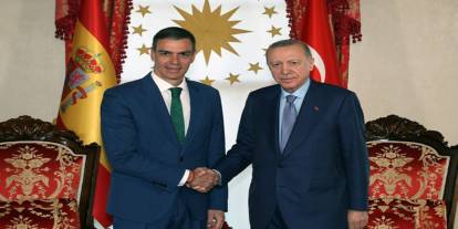 Cumhurbaşkanı Erdoğan, İspanya Başbakanı Sanchez ile görüştü