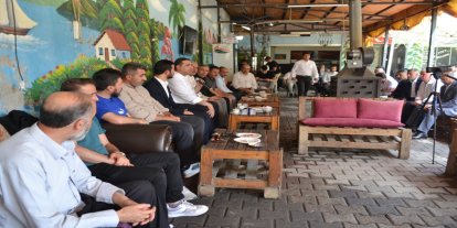 HÜDA PAR Milletvekili Serkan Ramanlı Bursa'da esnafı dinledi, vatandaşla buluştu
