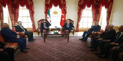 Cumhurbaşkanı Erdoğan,  Suriye Cumhurbaşkanı Şara ile görüştü