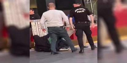 Ankara’da siyonist elçilik önünde kadınlara sert polis müdahalesi