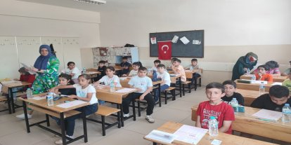 Malatya'da hafızlık kabul sınavına yoğun katılım