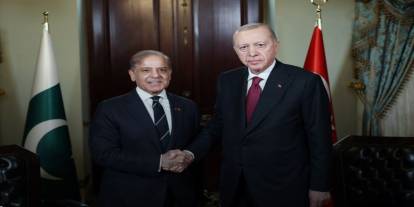 Cumhurbaşkanı Erdoğan, Pakistan Başbakanı Şerif'i kabul etti