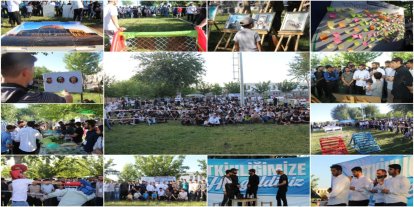 Diyarbakır'da gençler "Gençlik Buluşması" etkinliğinde bir araya geldi