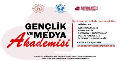 Gençlik ve Medya Akademisi Hatay'da Devam Ediyor