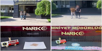 Batman'da uyuşturucu operasyonu: 2 şüpheli tutuklandı