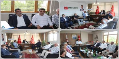 HÜDA PAR Elâzığ İl Başkanlığı'ndan siyasi partilere ziyaret