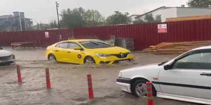 Malatya'da sağanak yağış su baskınlarına yol açtı