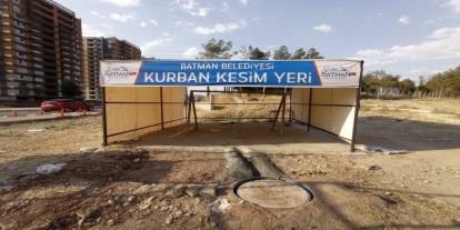 Batman'da Kurban Bayramı Hazırlığı: Kurban kesim yerleri belirlendi