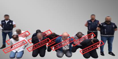 6 ilde gerçekleştirilen operasyonlarda 11 ülkede aranan 23 şüpheli yakalandı