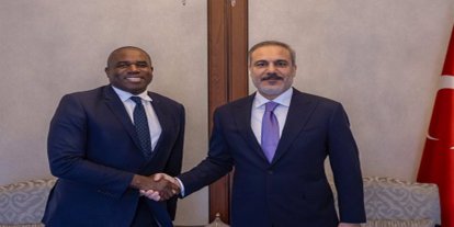 Dışişleri Bakanı Fidan, İngiltereli mevkidaşı Lammy ile görüştü