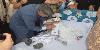 Siirt'te toplu sünnet şöleni ile 118 çocuk sünnet edildi