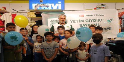 Umut Kervanı’ndan Adana'da yetimlere bayramlık sevinci