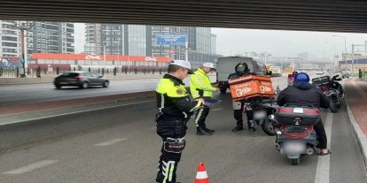Adana'da motosiklet denetiminde 19 bin kural ihlali tespit edildi