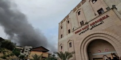 Gazze'deki Endonezya Hastanesinden yaralılar tahliye edildi