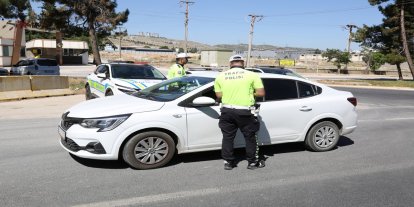 Gaziantep'te 66 bin 754 araca kural ihlalinden ceza kesildi