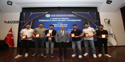 Sanayiye yön veren genç fikirler ödüllendirildi