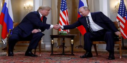 Trump ile Putin görüştü