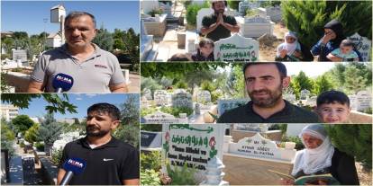 Arife günü mezarlıklara akın