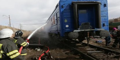 Rusya’da tren hattında patlama