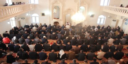 Mardin'de Kurban Bayramı namazı coşkuyla kılındı