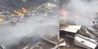 Meksika'da küçük bir uçak düştü: 3 ölü
