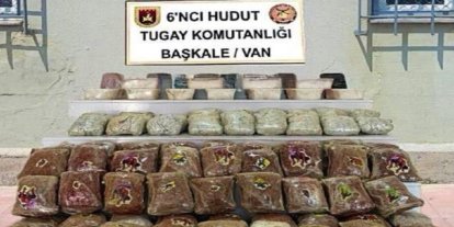 Van'da 87 kilogram uyuşturucu ele geçirildi: 2 gözaltı