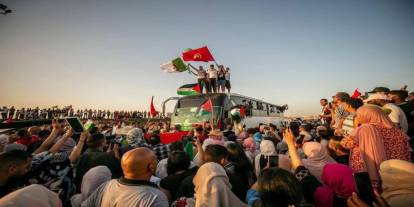 "Direniş Konvoyu" Mısır'a giriş onayını beklerken Libya'ya ulaştı