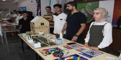 Batman'da düzenlenen "Robotik ve Teknoloji Fuarı"na yoğun ilgi