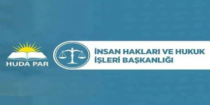 HÜDA PAR'dan, Genel İdare Kurulu üyesi Elibüyük'ün Mısır’da gözaltına alınmasına tepki