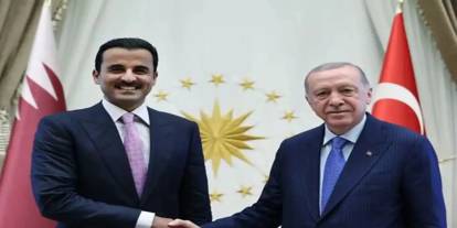 Cumhurbaşkanı Erdoğan ve Katar Emiri işgalin İran'a saldırılarını görüştü