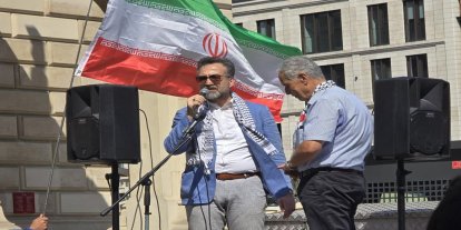 Önce Gazze, şimdi İran: Frankfurt’ta siyonist rejimin saldırıları protesto edildi