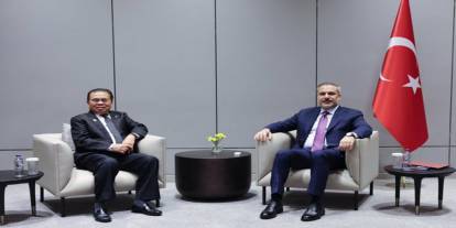 Bakan Fidan, Moro İslami Kurtuluş Cephesi Lideri İbrahim'i kabul etti