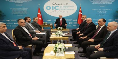 Cumhurbaşkanı Erdoğan, İran Dışişleri Bakanı Arakçi'yi kabul etti
