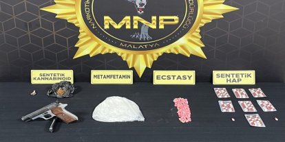 Malatya'da uyuşturucu operasyonu: 4 gözaltı