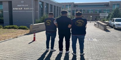 Batman'da 30 suç kaydı bulunan firari yakalandı