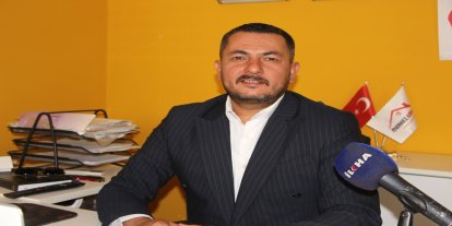 Mardin Emlakçılar Birliği Başkanı Bulut: Vergi politikası, piyasayı bitirme noktasına getirdi