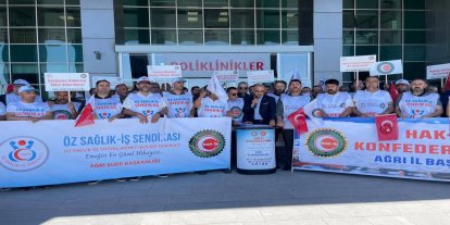 HAK-İŞ Ağrı Başkanı Yıldırım: "İşçinin iradesi kırmızı çizgimizdir"