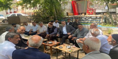 HÜDA PAR Genel Başkan Yardımcısı Emiroğlu'ndan Solhan’a ziyaret