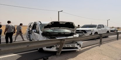 Mardin’de iki araç çarpıştı: 5 yaralı