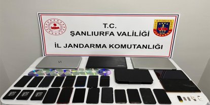Şanlıurfa merkezli dolandırıcılık operasyonunda 17 kişi gözaltına alındı