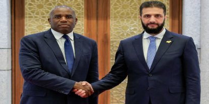 İngiltere Dışişleri Bakan Lammy Şam'da