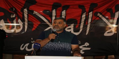 Şanlıurfa’da “Çağın Kerbelası: Gazze” temalı program gerçekleştirildi