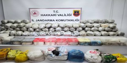 Hakkari'de uyuşturucu operasyonu: 3 gzaltı