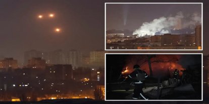 Rusya'dan Ukrayna'ya rekor sayıda insansız hava aracı ile saldırı