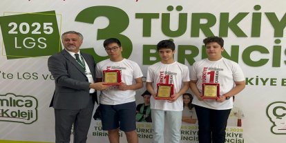 Malatya Çamlıca Koleji'nden 5 Türkiye birinciliği