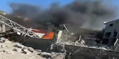 Lübnan'da işgal bir aracı bombaladı: Bir şehit